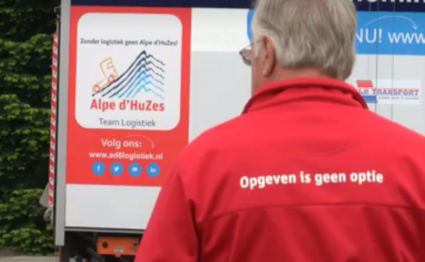 Vanochtend verzamelde Team Logistiek Alpe d'HuZes zich in Nederweert voor de aftrap!